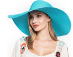 Monogrammable Straw Floppy Hat