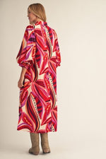 Side Slit Boho Midi