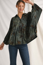 Subtle Floral Top