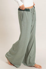 Cami Green Stripe Pants