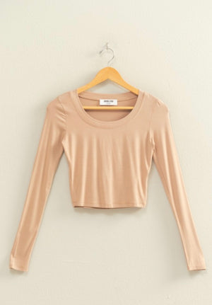 Olivia Cropped Tee