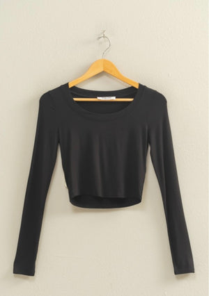 Olivia Cropped Tee
