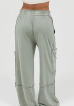 Mineral Washed Cargo Pants