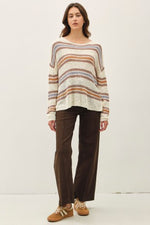 Tri-Striped Sweater