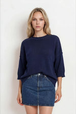 Exposed Seam Pullover