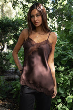 Selinne Satin Lace Cami