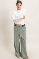 Cami Green Stripe Pants