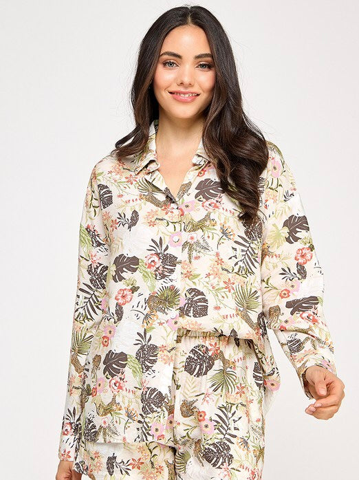 Jungle Print Top