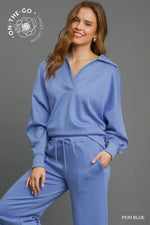 The Luxe Collared Top