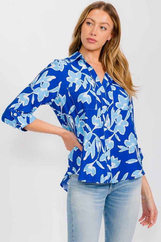 Shades of Blue Shirt