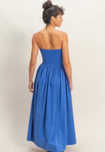 Priscilla Strapless Midi Dress