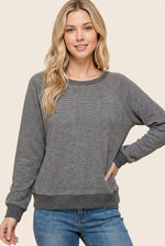 Pinstripe Techno Top
