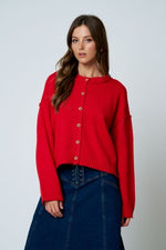 Exposed Seam Cardigan