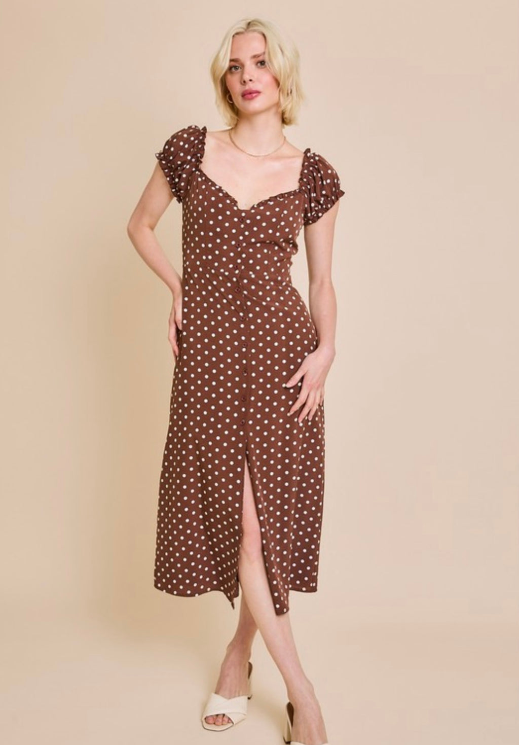 Sweetheart Dot Dress