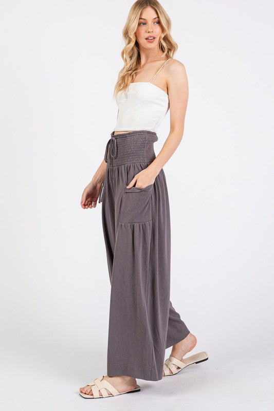 Smocked Pants