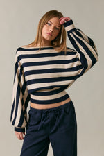 Boat Neck Dolman Sweater