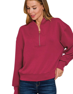 Scuba Half Zip Pullover