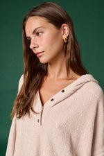Oversized Button-up Sweater