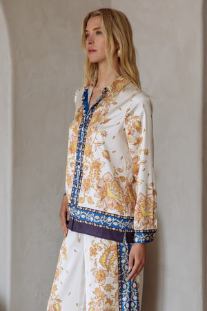 Bordered Blouse