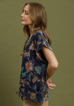 Burnout Velvet Top