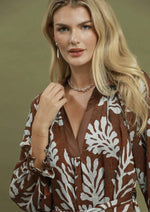 Botanical Print Midi