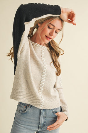 Whip Stitch Sweater
