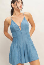 Harlow Denim Romper