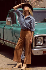 Faux Suede Pants
