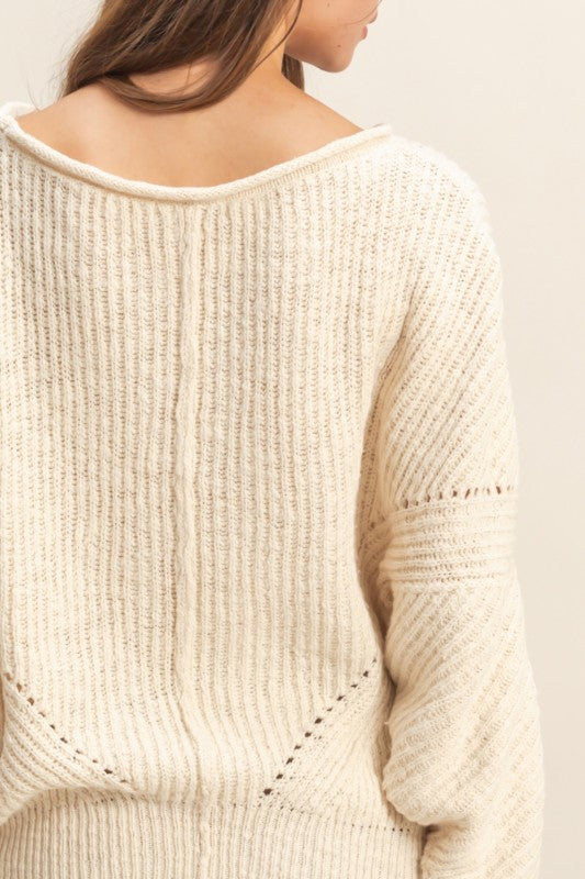 Directional Sweater