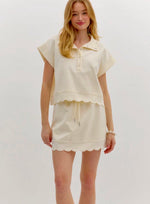 Scallop Edge Skirt