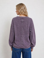 Washed Inverted Top