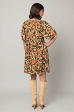 Paisley Babydoll Dress