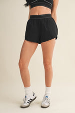 Contrast Thread Athletic Shorts
