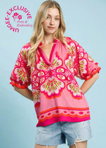 Fab Fuchsia Top