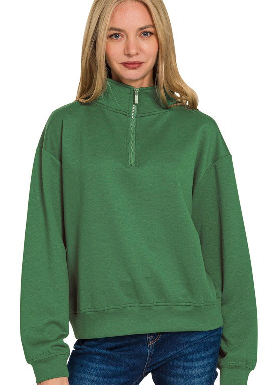 Scuba Half Zip Sweatshirt