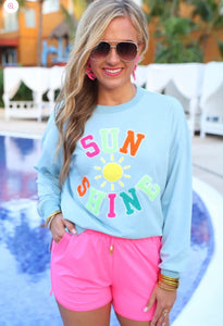 Sunshine Patch Pullover