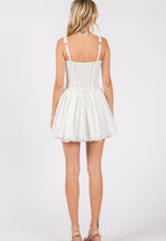 White Corset Dress