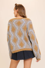 Cozy Diamond Sweater