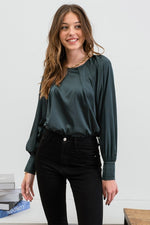 Bishop Sleeve Blouse