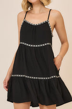 Tape Trim Dress
