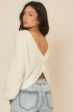 Reversible Twist Sweater