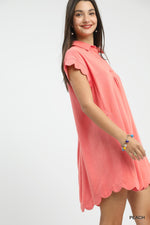 Linen ScallopDress
