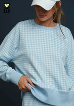 Cute Gingham Pullover