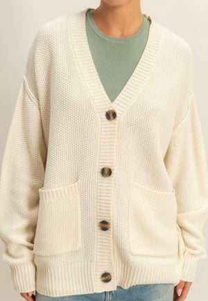 Charm Oversized Cardigan