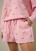 Pink Dog Sweatshorts