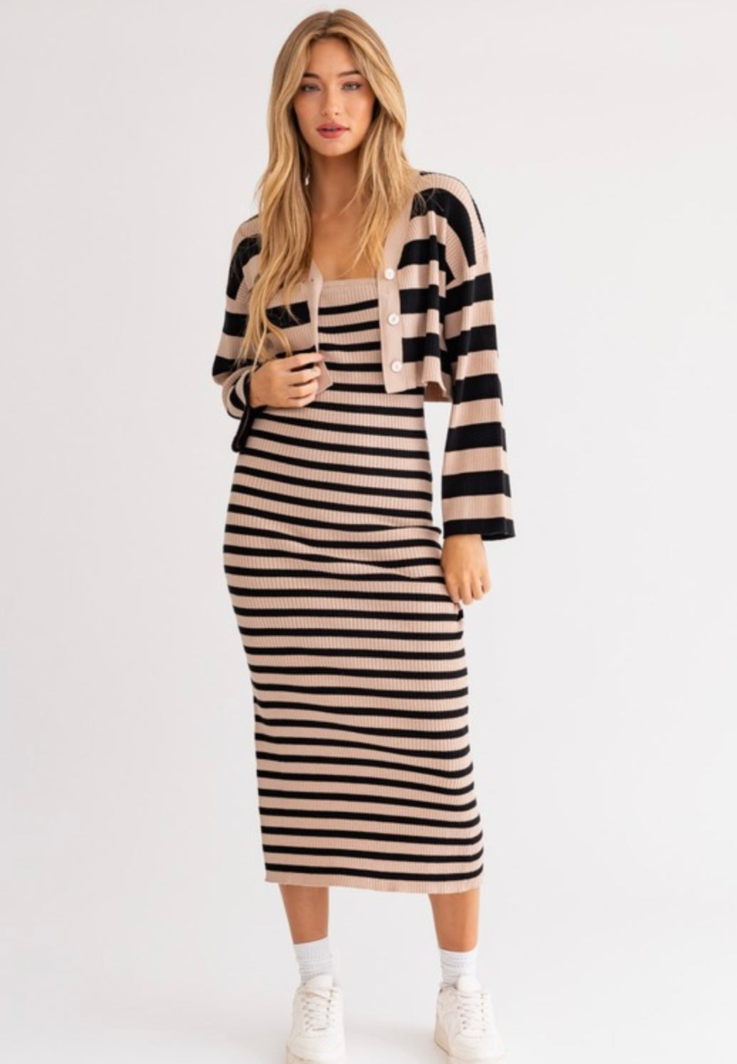 Tube Stripe Dress