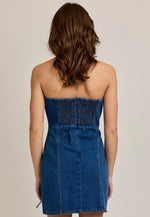 Denim Bow Dress