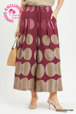 Oversized Dot Pants