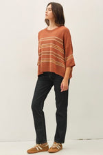 Oversized Stripe Sweater