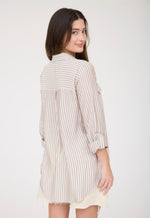 Striped Collared Shirt
